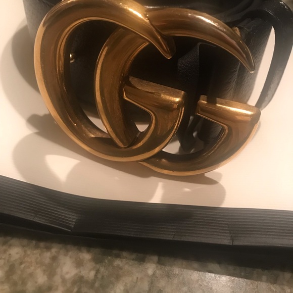 Authentic Gucci GG Belt Black - Picture 3 of 7